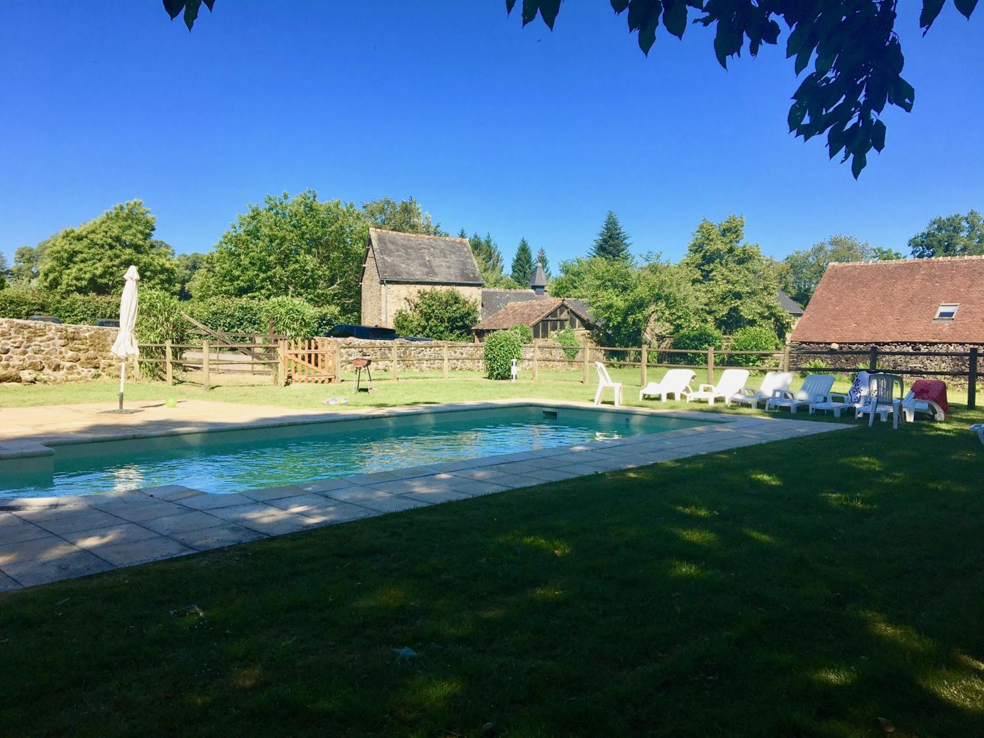 Le Hameau De La Fouquiere Villa Joue-du-Bois Buitenkant foto